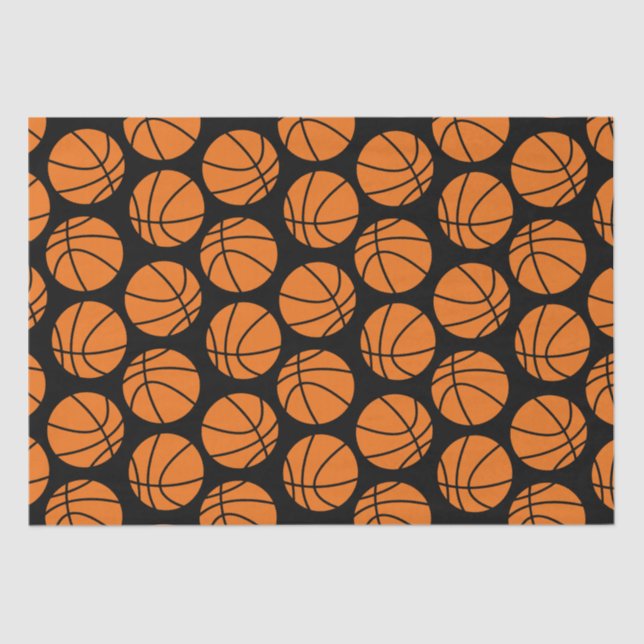 Basketball-Wrapper Seidenpapier (Vorderseite)