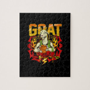 Basketball-Ziegengeschenk Puzzle
