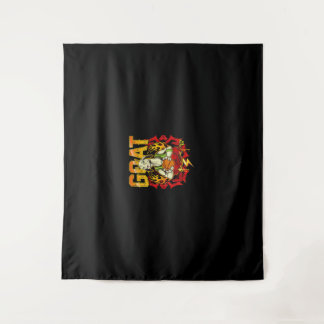 Basketball-Ziegengeschenk Wandteppich