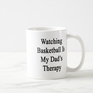 Basketball zu sehen ist die Therapie meines Vaters Kaffeetasse