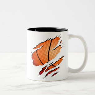 Basketball Zweifarbige Tasse