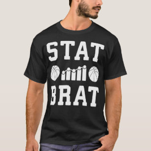 Basketballanalytik und Statistik für den Sportplat T-Shirt