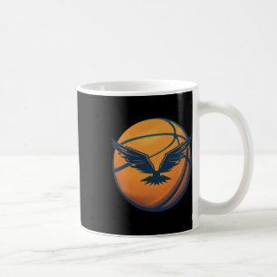 Basketballball mit Adler Kaffeetasse