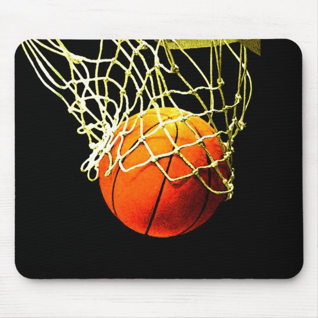Basketballball Mousepad (Vorne)