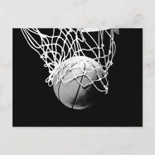 Basketballball Postkarte