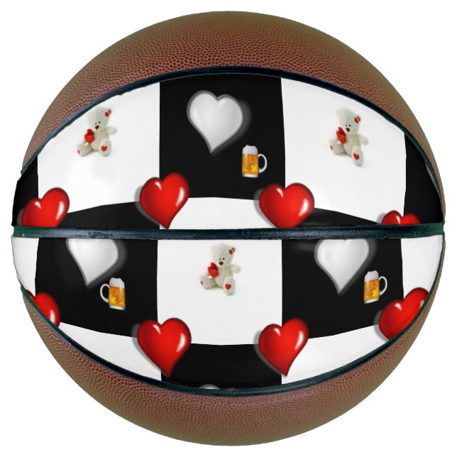 Basketballbär Basketball (Vorderseite)