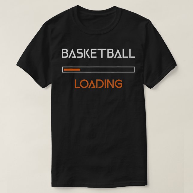 Basketballbeladung für lustige Basketball T-Shirt (Design vorne)