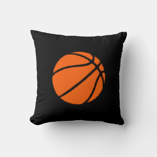 Basketballdekoration Kissen (Vorderseite)