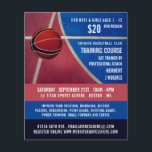 Basketballdesign, Basketballtrainingskurs Flyer<br><div class="desc">Basketball Design,  Basketball Training Kurse Werbung Flyer von der Business Card Store.</div>