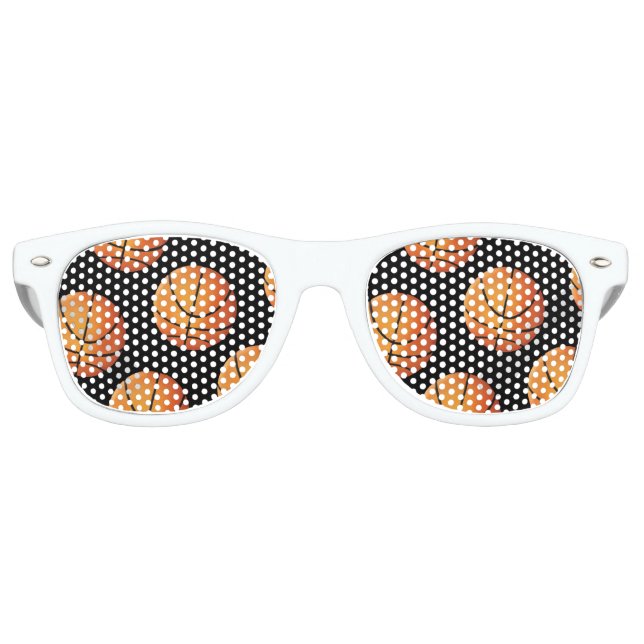Basketbälle | Sportgeschenk Sonnenbrille (Vorderseite)