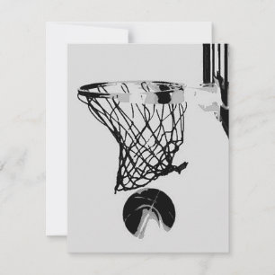 Basketballeinladungen Einladung