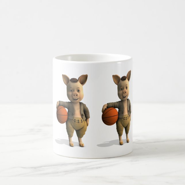 Basketballer Pigment Kaffeetasse (Mittel)