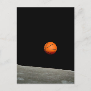 Basketballerde aus dem Universum des Mondes Postkarte