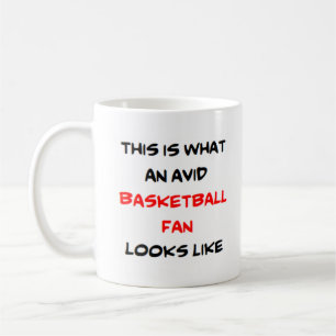 Basketballfan, leidenschaftlich kaffeetasse