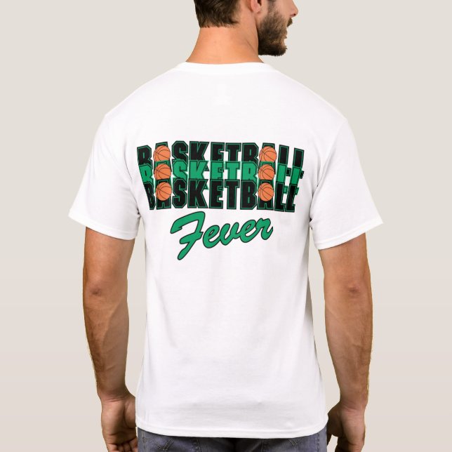 Basketballfieber T-Shirt (Rückseite)