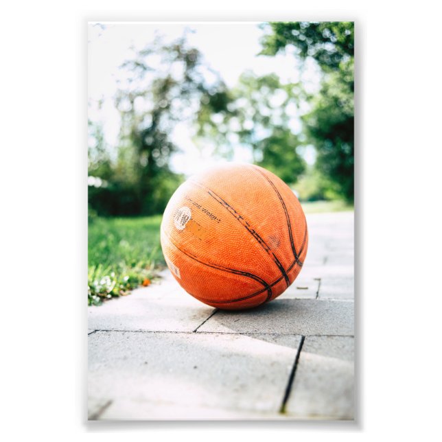 Basketballgeschenk Fotodruck (Vorne)