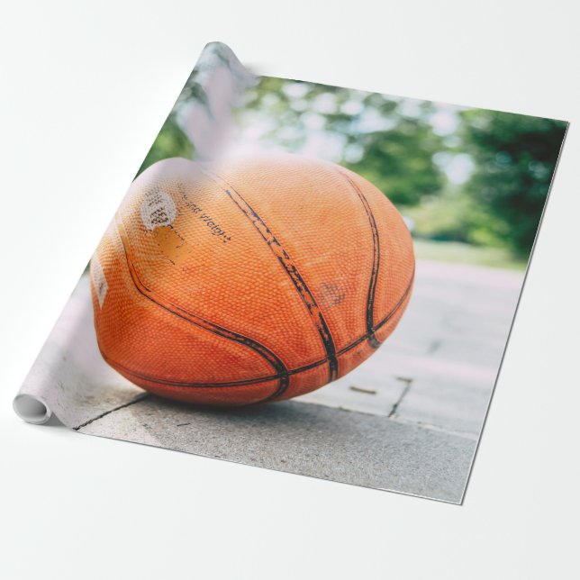 Basketballgeschenk Geschenkpapier (Ungerollt)