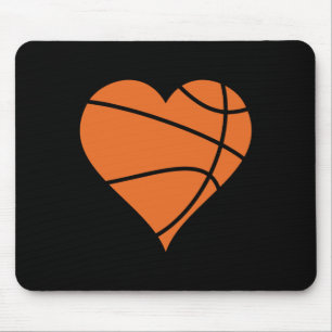 Basketballherz 2 mousepad