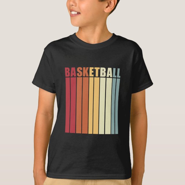 Basketballjunge T-Shirt (Vorderseite)