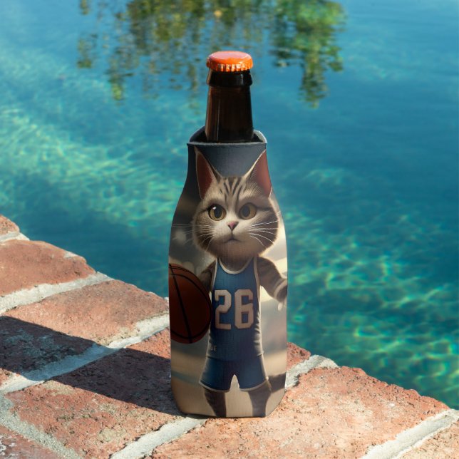 Basketballkatze, Flaschenkühler (In Situ Pool)