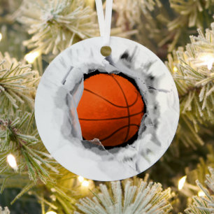 Basketballkollektiv Ornament Aus Metall