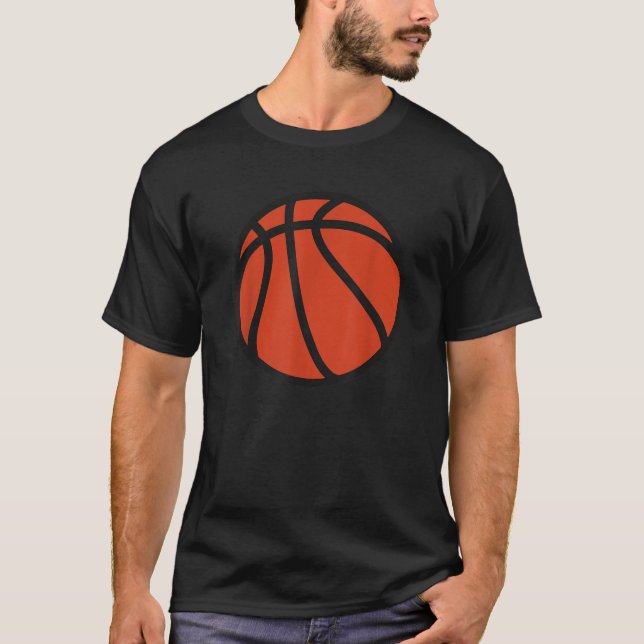 Basketballlogo T-Shirt (Vorderseite)