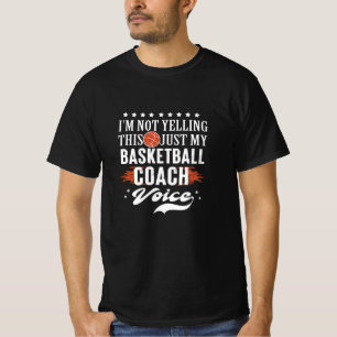 Basketballmannschaft   Ich schreie nicht T-Shirt