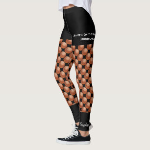 Basketballmannschaft, Name, Fake Black Shorts Leggings