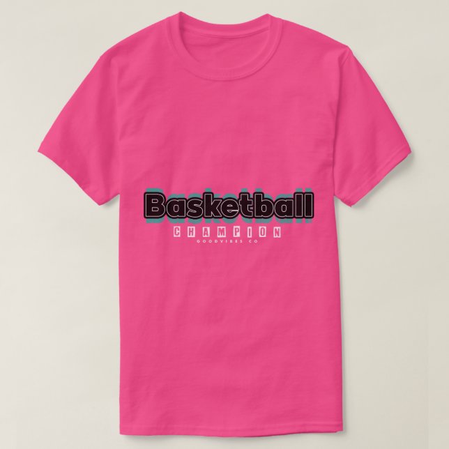 Basketballmannschaft T-Shirt (Design vorne)