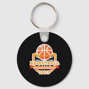 Basketballmeisterschaft Vintag Schlüsselanhänger