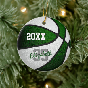 Basketballmemento Keramik Ornament