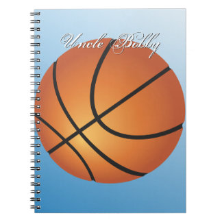 Basketballmonogramm Notizblock