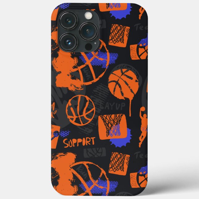 Basketballmuster Case-Mate iPhone Hülle (Rückseite)
