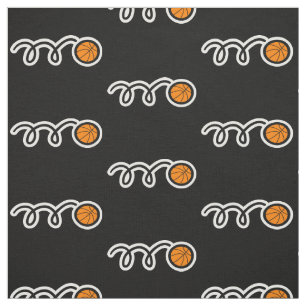 Basketballmuster Sport-Textil-Druck Stoff