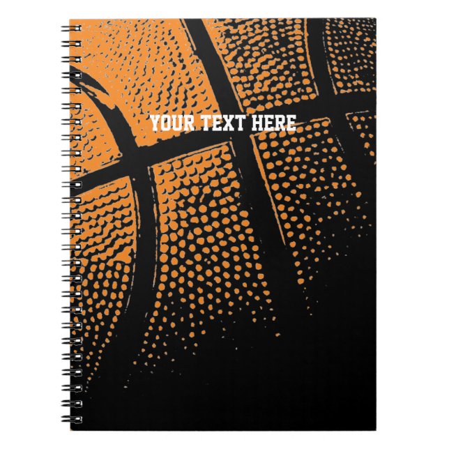 Basketballnotebook | Zollschulbedarf Notizblock (Vorderseite)