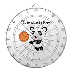 Basketballpanda Dartscheibe