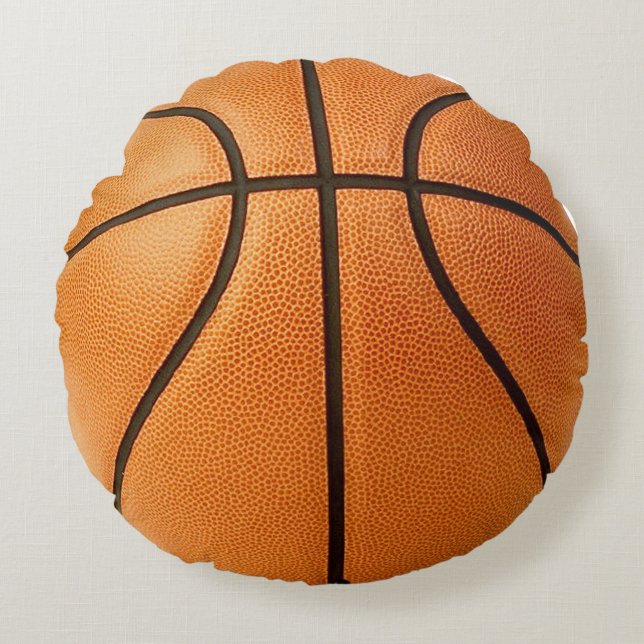 BASKETBALLPILLOW RUNDES KISSEN (Vorderseite)