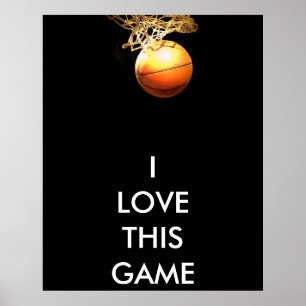 Basketballplakat - Panoramaposter Poster
