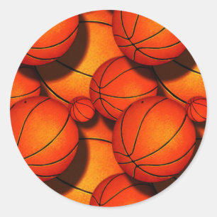 Basketballs Stickers