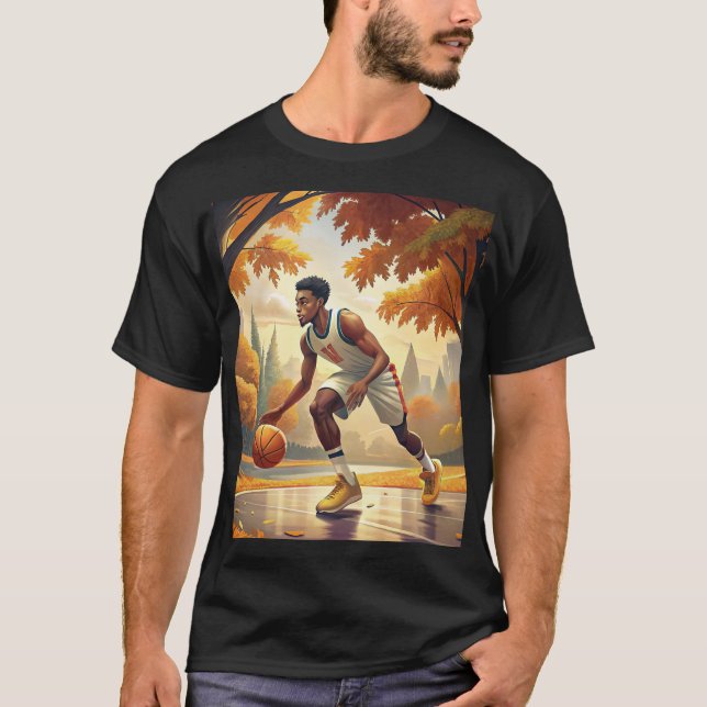 Basketballsaison T-Shirt (Vorderseite)