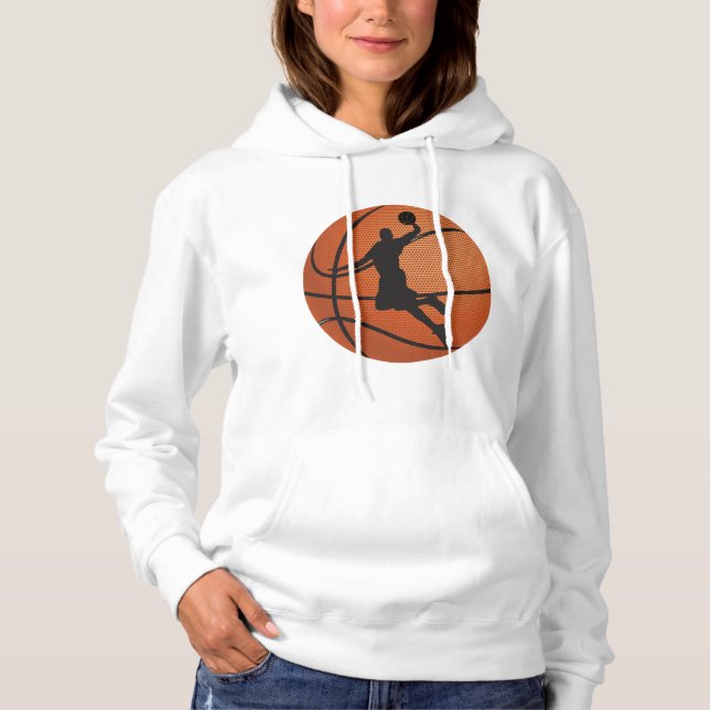 Basketballschläger Hoodie (Vorderseite)