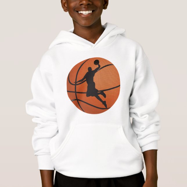 Basketballschläger Hoodie (Vorderseite)