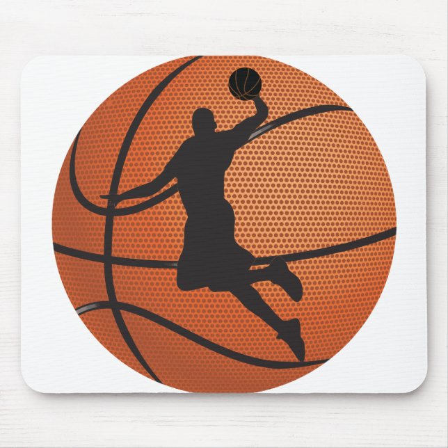 Basketballschläger Mousepad (Vorne)