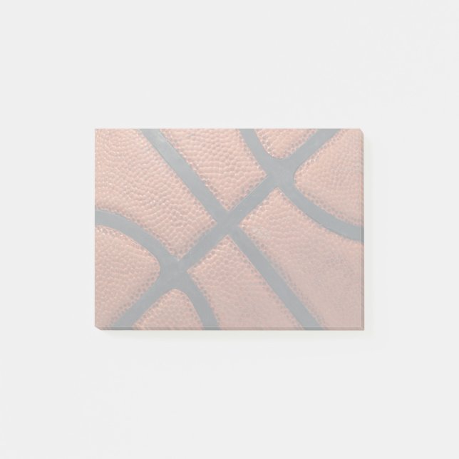 Basketballschläger Post-it Klebezettel (Vorderseite)