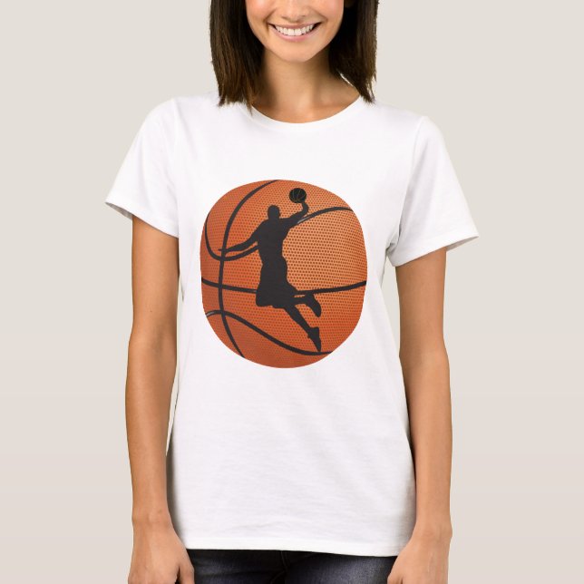 Basketballschläger T-Shirt (Vorderseite)