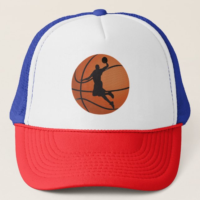 Basketballschläger Truckerkappe (Vorderseite)