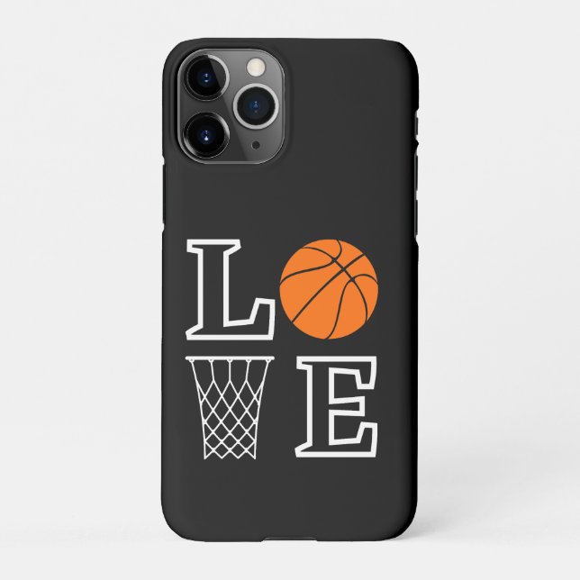 Basketballschuhe, Basketball-Spielergeschenk iPhone Hülle (Rückseite)