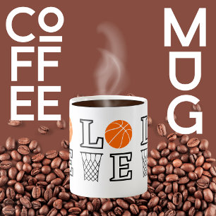 Basketballschuhe, Basketball-Spielergeschenk Kaffeetasse