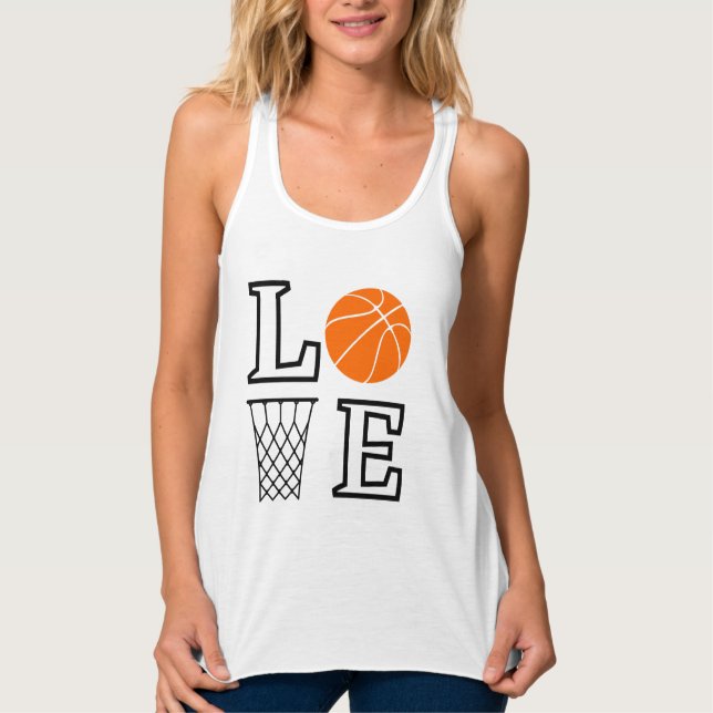 Basketballschuhe, Basketball-Spielergeschenk Tank Top (Vorderseite)