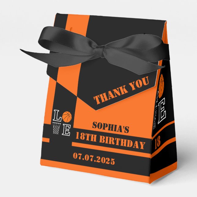 Basketballschuhe, Basketballspielgeschenk, Geburts Geschenkschachtel (Vorderseite)